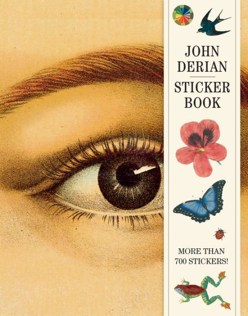 John Derian Sticker Book by John Derian, Hardcover